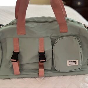 Teal Duffle Bag